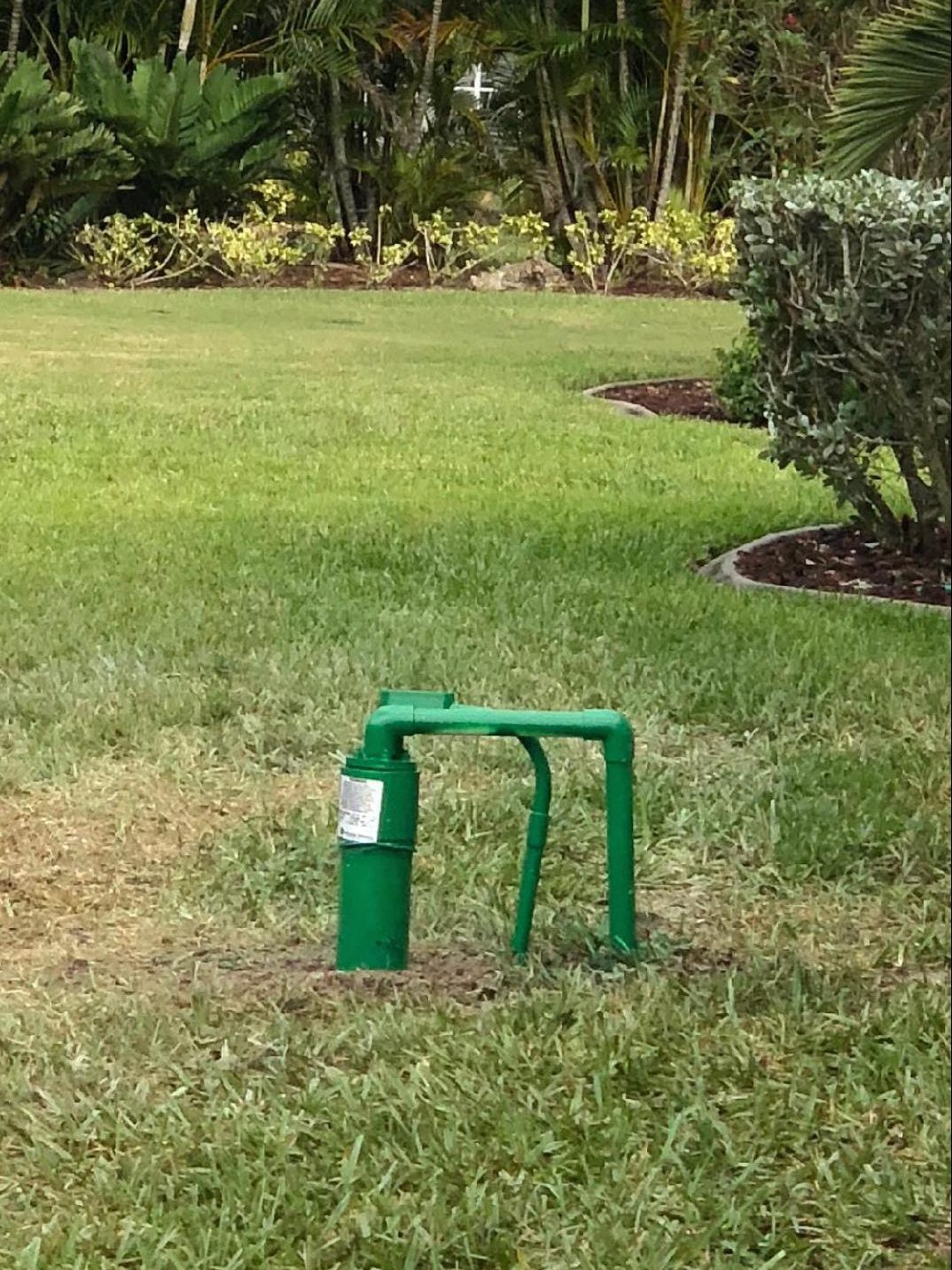 Completed well installation